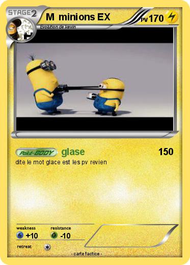 Pokemon M  minions EX