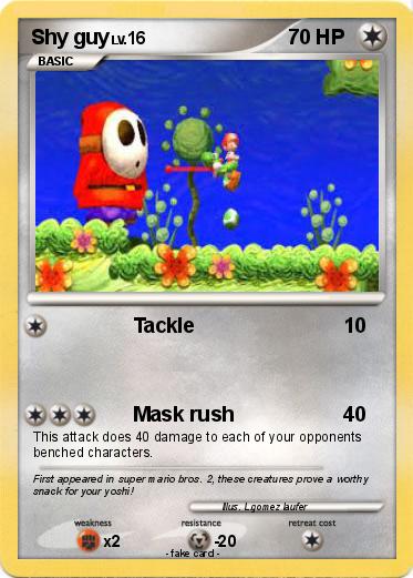 Pokemon Shy guy