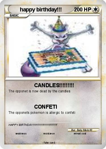 Pokemon happy birthday!!!