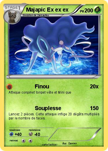 Pokemon Majapic Ex ex ex