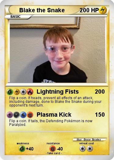 Pokemon Blake the Snake