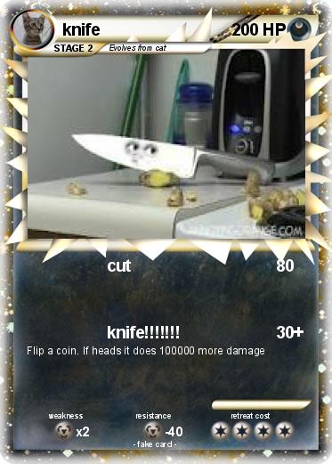 Pokemon knife