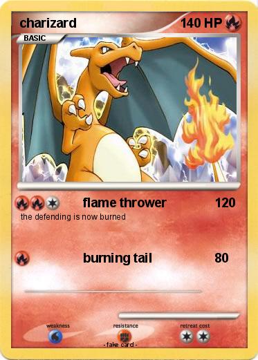 Pokemon charizard