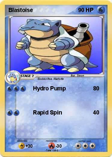 Pokemon Blastoise
