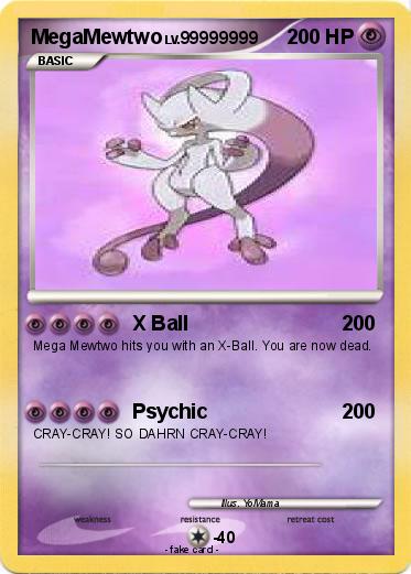 Pokemon MegaMewtwo