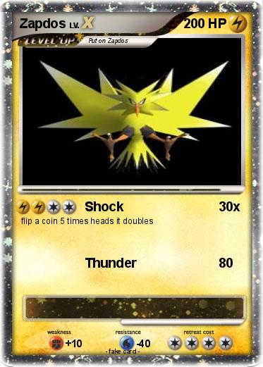 Pokemon Zapdos