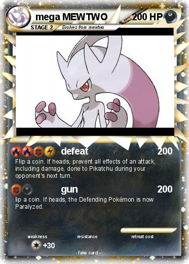 Pokemon mega MEWTWO