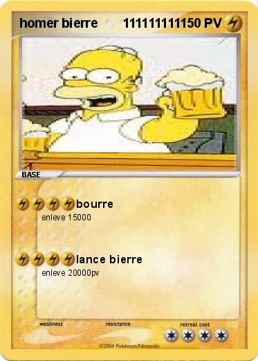 Pokemon homer bierre       111111111