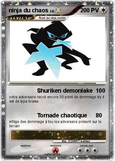 Pokemon ninja du chaos