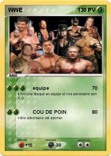 Pokemon WWE