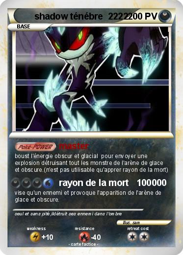 Pokemon shadow ténébre  2222