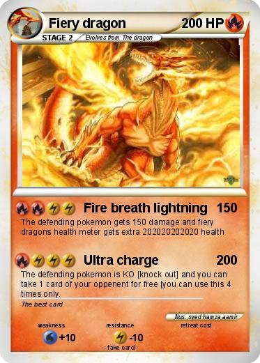 Pokemon Fiery dragon