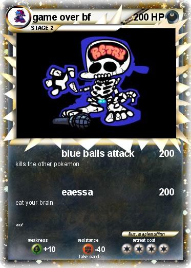 Pokemon game over bf