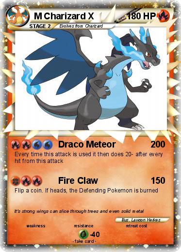 Pokemon M Charizard X