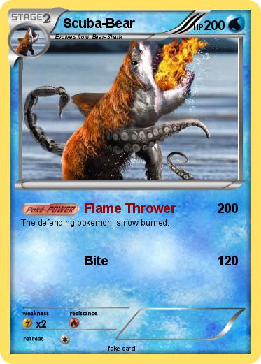 Pokemon Scuba-Bear