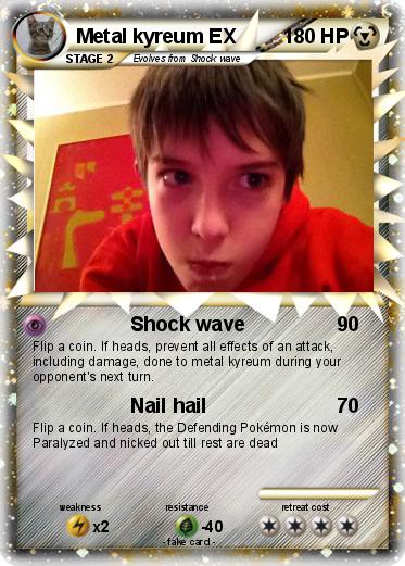 Pokemon Metal kyreum EX