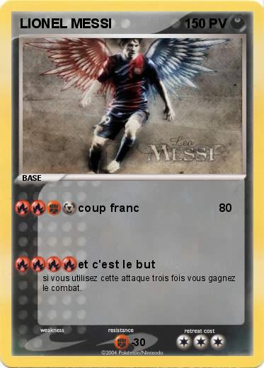 Pokemon LIONEL MESSI