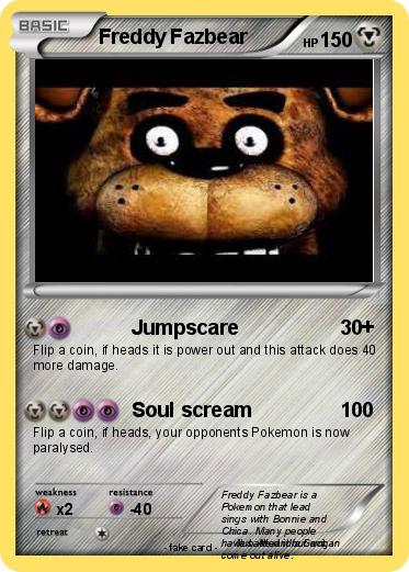 Pokemon Freddy Fazbear