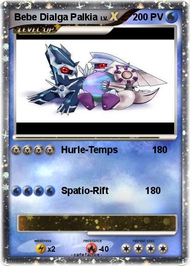 Pokemon Bebe Dialga Palkia