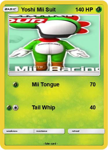 Pokemon Yoshi Mii Suit