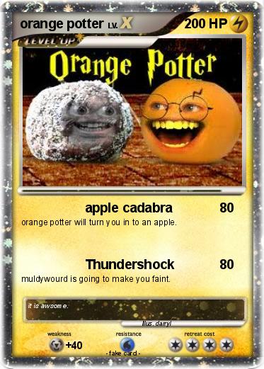 Pokemon orange potter