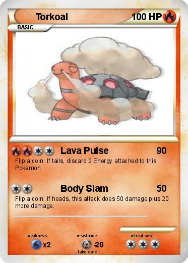 Pokemon Torkoal