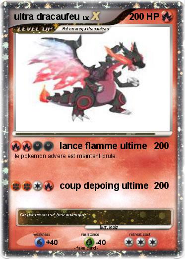 Pokemon ultra dracaufeu