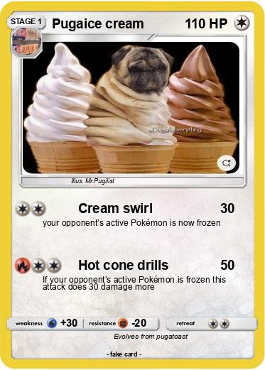 Pokemon Pugaice cream
