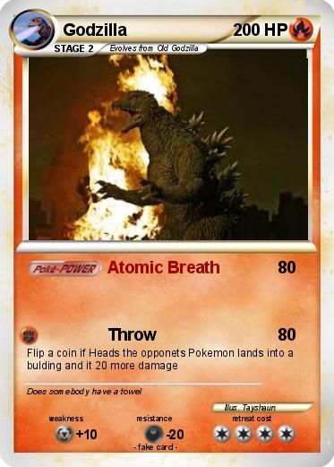 Pokemon Godzilla