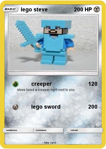 Pokemon lego steve