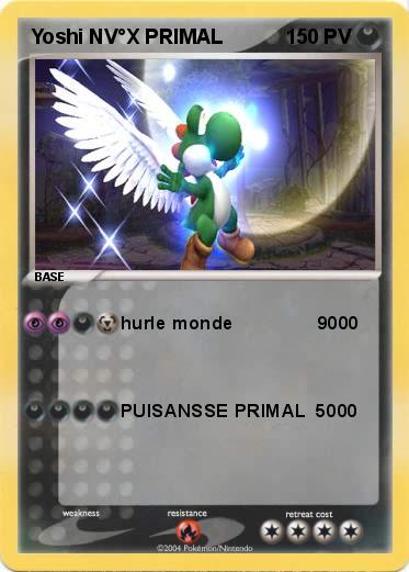 Pokemon Yoshi NV°X PRIMAL