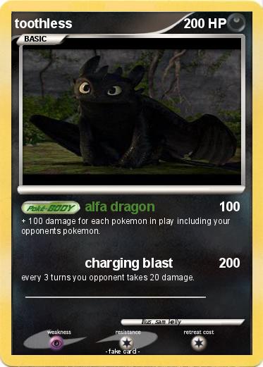 Pokemon toothless