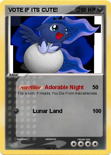 Pokemon VOTE IF ITS CUTE!