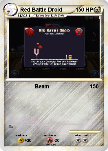 Pokemon Red Battle Droid