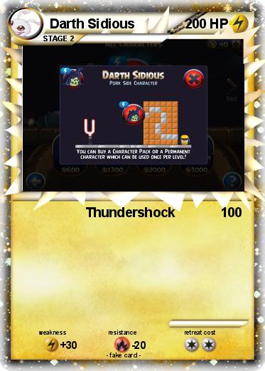 Pokemon Darth Sidious