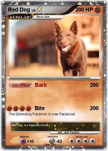 Pokemon Red Dog