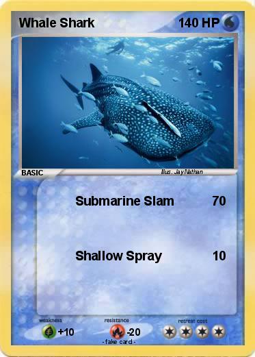 Pokemon Whale Shark