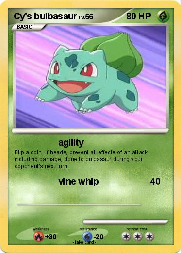 Pokemon Cy's bulbasaur