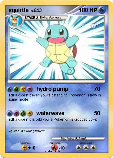 Pokemon squirtle