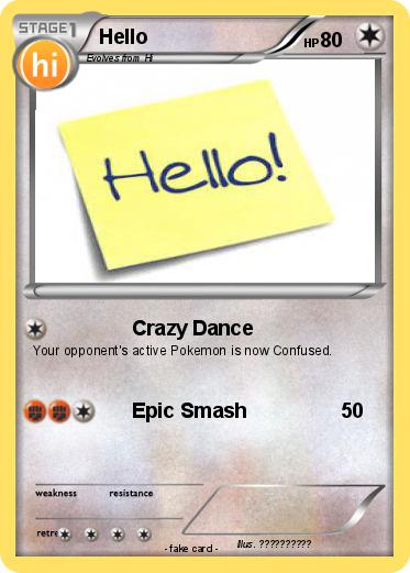 Pokemon Hello