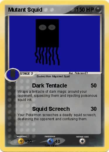 Pokemon Mutant Squid