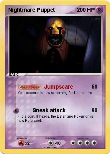 Pokemon Nightmare Puppet