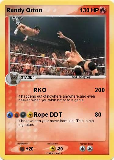 Pokemon Randy Orton