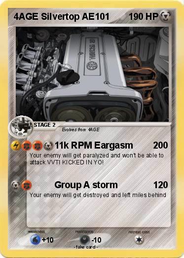 Pokemon 4AGE Silvertop AE101