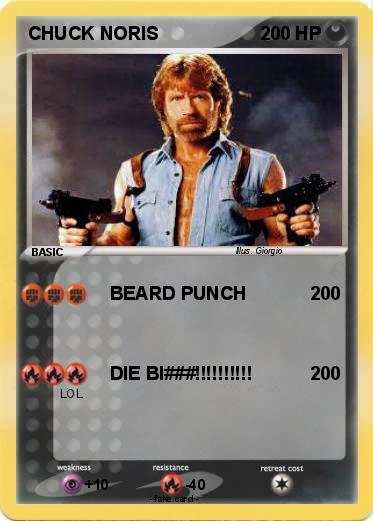 Pokemon CHUCK NORIS