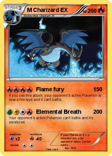 Pokemon M Charizard EX