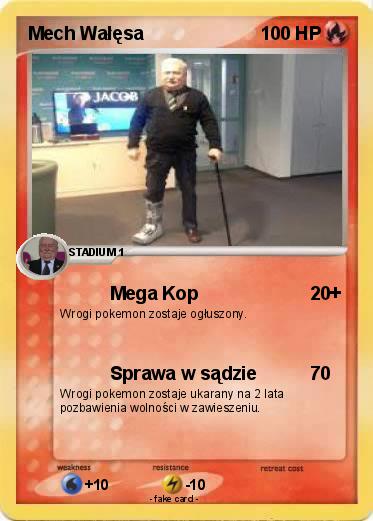 Pokemon Mech Wałęsa