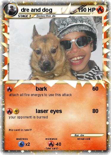 Pokemon dre and dog