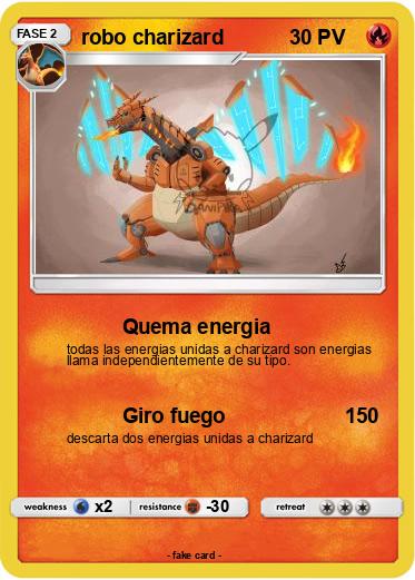 Pokemon robo charizard