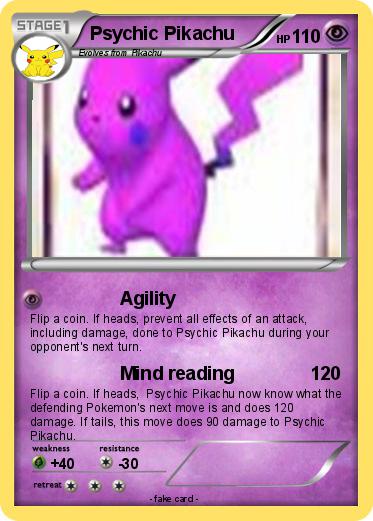 Pokemon Psychic Pikachu